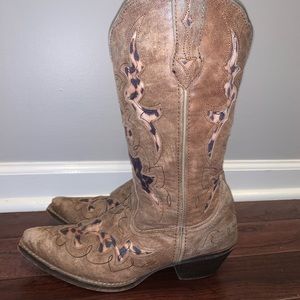 Leopard Laredo Cowboy Boots